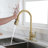 Novobey Pull Down Touchless Kitchen Faucet-61310993