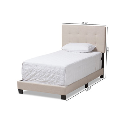Yetkin Upholstered Standard Bed
