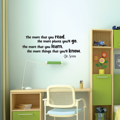 Text & Numbers Wall Decal