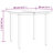 Cadejah Square 4 - Person 31.5'' L Outdoor Dining Set-485963869-480356319-480356318
