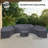 Wicker/Rattan Conversation Set Seating Group Cover