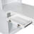 83.4" Tall Bookshelf With Writing Desk, Modern Bookcase With Study Desk, Workstation With Storage Shelf, Storage Bookcase With Open Shelves And LED Lighting For Living Room, Home Office, White