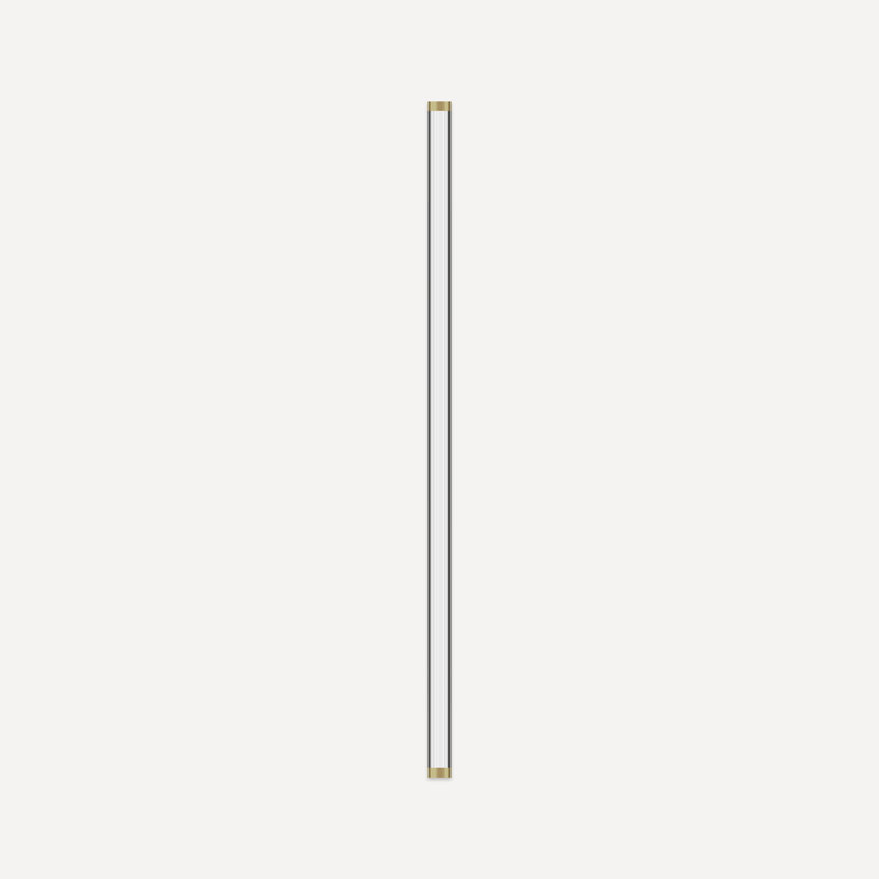 Tenor 40" LED Vanity Light, Brass, Round