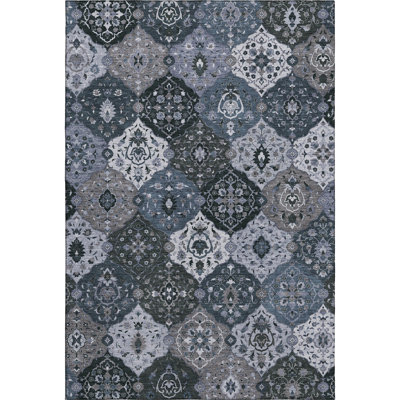 Premium Machine Washable Mayfield AMF2292 Panel Rug