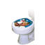 Adhésif décoratif pour siège de toilette Holiday Joy Ride-14732046