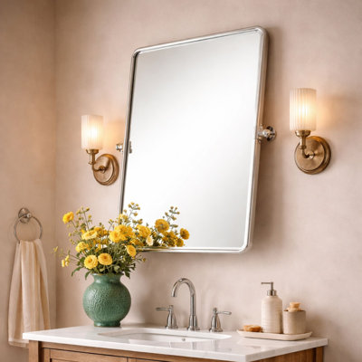 Miroir mural de salle de bain Woodvale