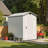 4 ft. W x 6 ft. D Plastic Storage Shed with Floor, Resin Shed with Window and Lockable Door-101319718