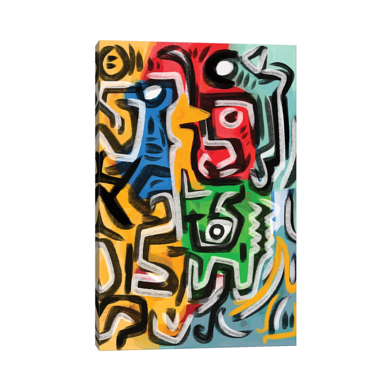 Primal Energy Of Life by Emmanuel Signorino - Wrapped Canvas Print, 30.48 cm H x 45.72 cm W