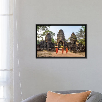 " Buddhist Monks, Angkor Wat, Cambodia " by Matteo Colombo