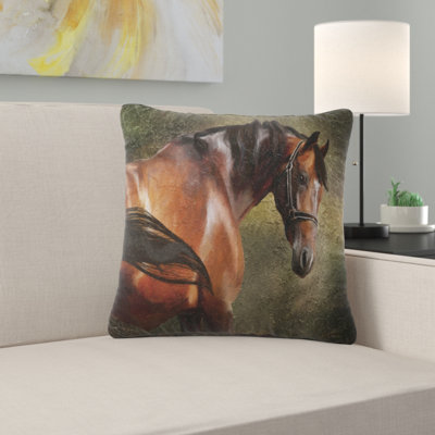 The Thoroughbred - Coussin imprimé animal