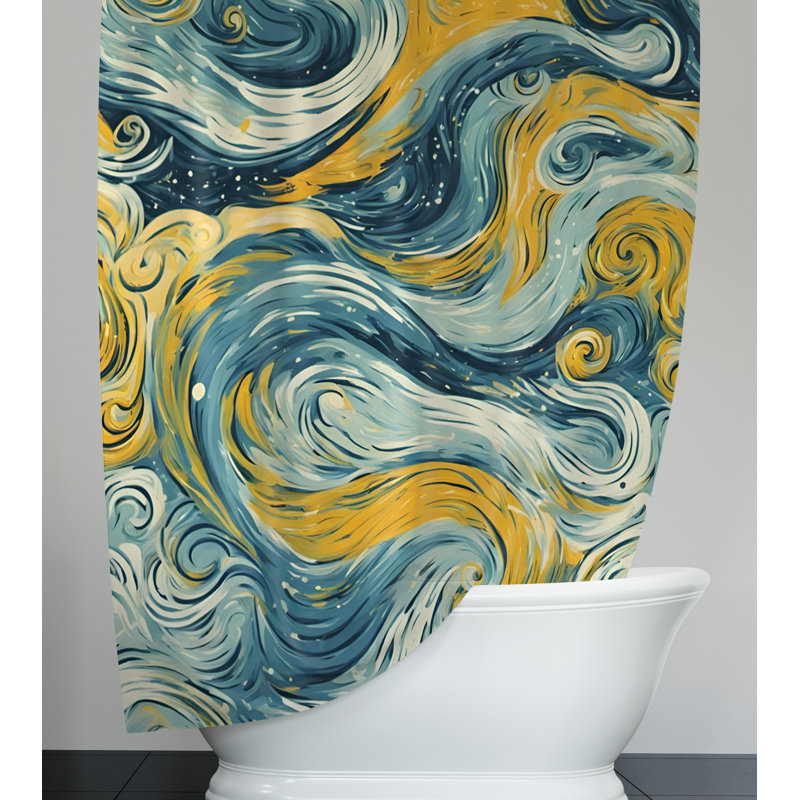 Rideau de douche Piersten, L 70 po x H 72 po