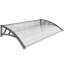 Dongguan Xiyite Trading Co., Ltd. 110 cm W x 60 cm D Polycarbonate Door / Window Awning