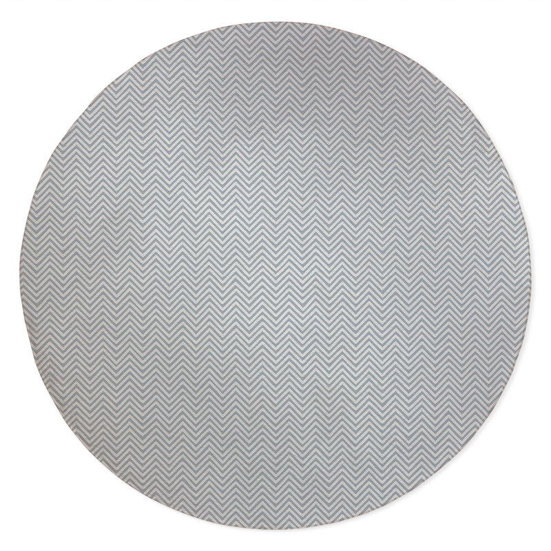 Chevy Champ Non-Slip Outdoor Rug, Round 5'