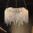 Modern Height-Adjustable 3-CCT LED Crystal Chandelier Chrome