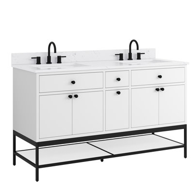 Meuble-lavabo double Paisley