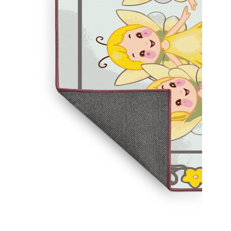 Tapis fantaisie East Urban Home, Rectangulaire 2 pi x 3 pi