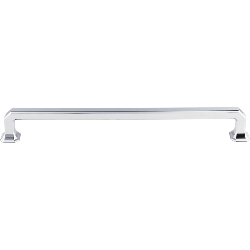 Emerald 12" Center to Center Appliance pull, Polished Chrome