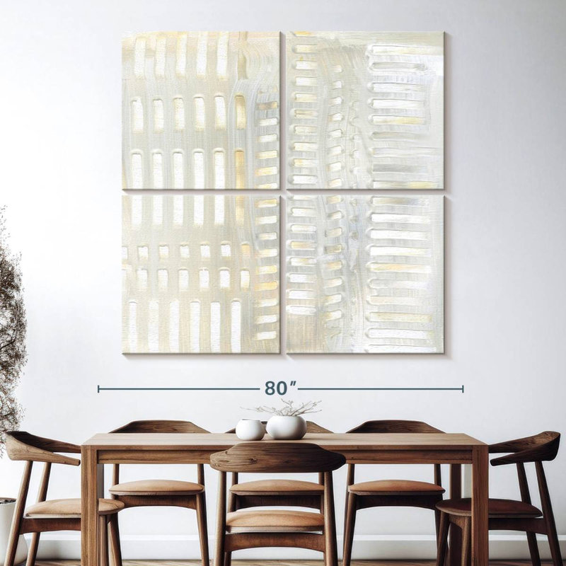 Birch Pattern II, 74" H x 74" W