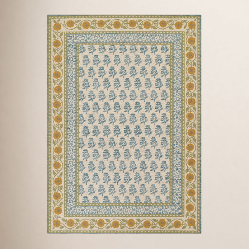 Tapis multicolore Anders, Rectangle 9 pi 9 po x 12 pi 6 po