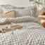 Barton Gingham Check Duvet Cover Set-598214901-598214891