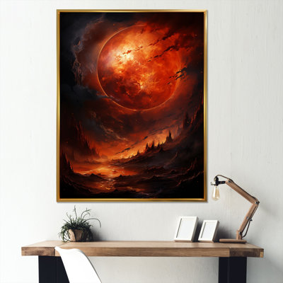 Marron et harmonie cosmique de Mars