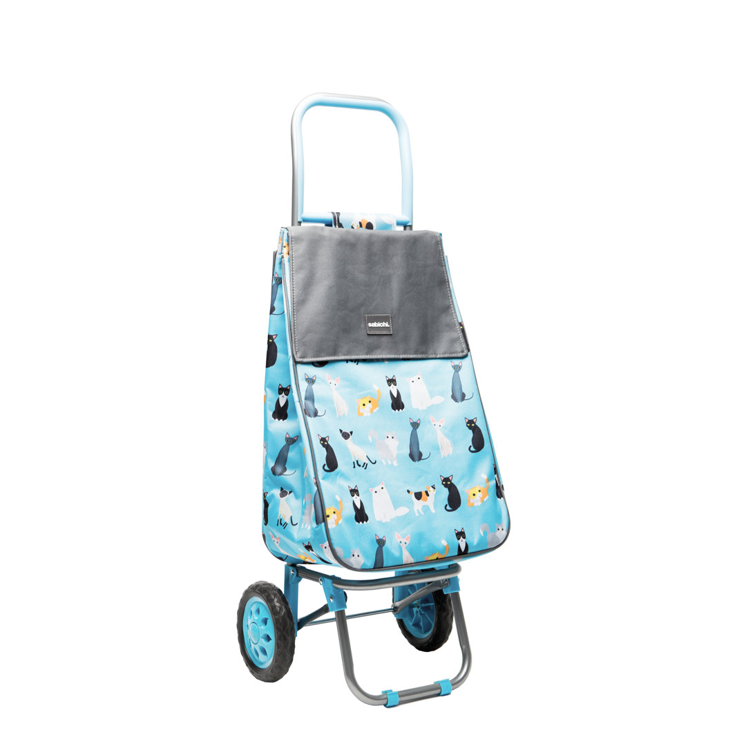 94cm H x 33cm W x 22cm D 20kg Crazy Cats Hand Truck Trolle