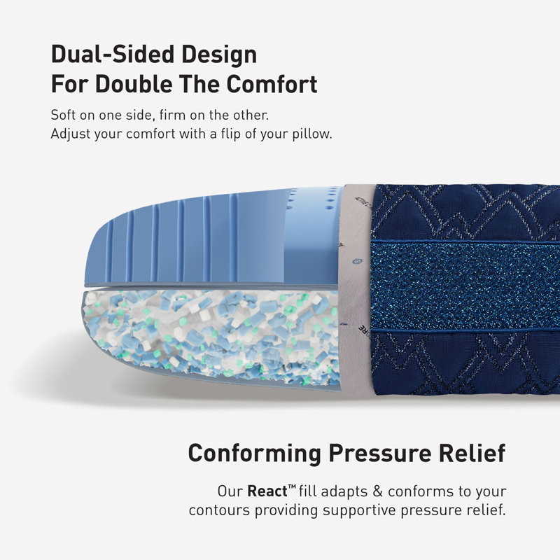 Night Ice 2.0 Blue Cooling Performance Pillow