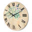 Horloge murale Succulent Flower in Terracotta Pot II-63901989