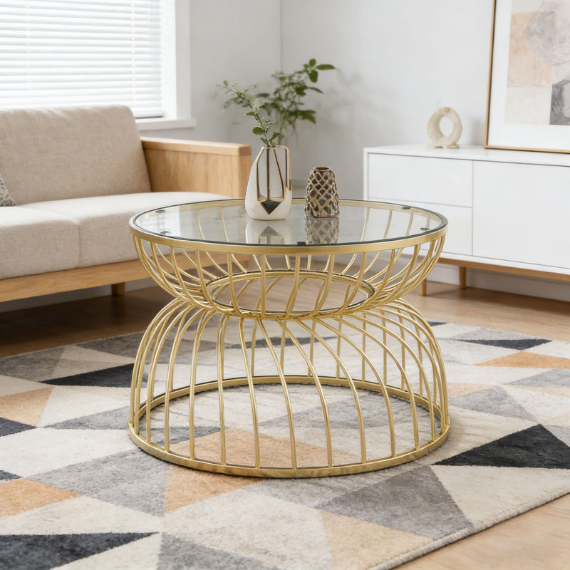 Golden Coffee Table