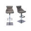 Height Adjustable Swivel Bar Stool-1798984394