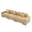 Canapé modulaire rembourré avec accoudoirs épais et coussins Mykala-114888052-124302861