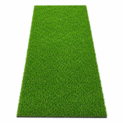 4. 5 ft x 18 ft Synthetic Lawn Runner,0.8 in Artificial Grass for Extended Balcony,Patio and Landscape Styling
