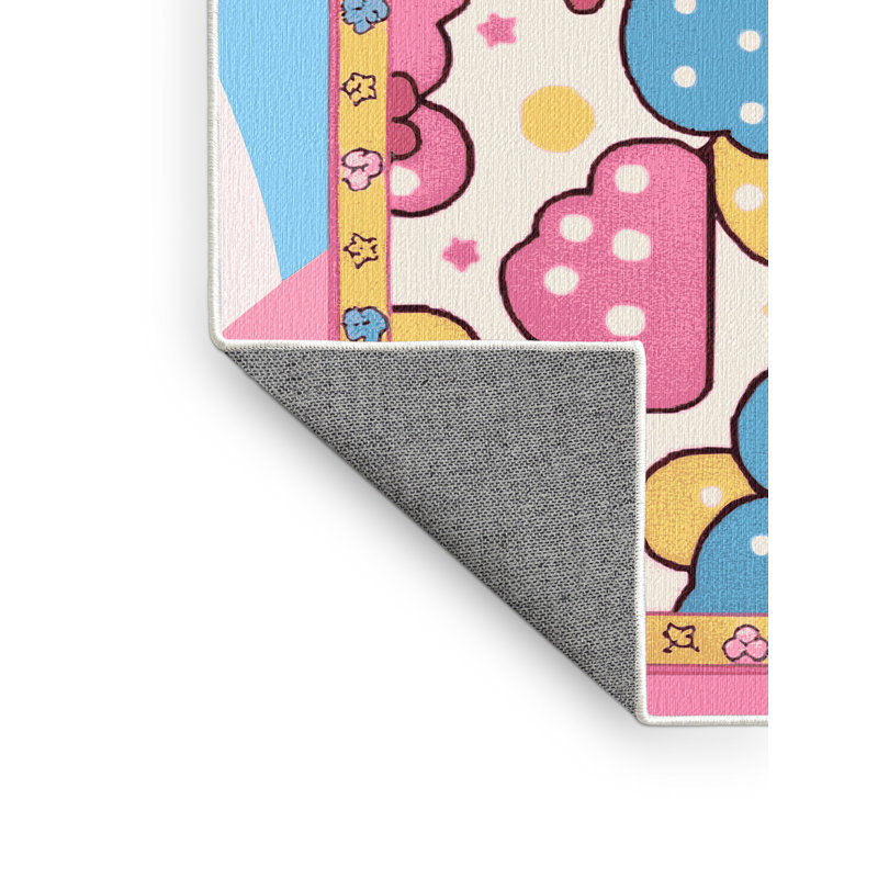 Tapis lavable pour enfant East Urban Home Sky Clouds_Sky037, Rectangle 4pi x 6 pi