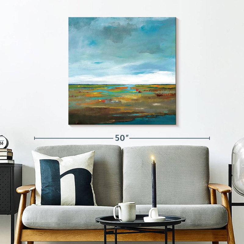 Adeliza Sea Sand And Sky, 30" H x 30" W