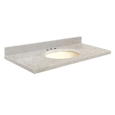 Dessus de salle de bain simple 49 po meuble-lavabo
