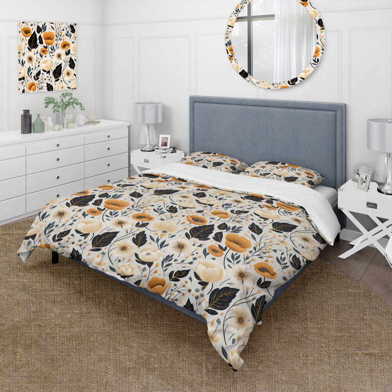 Ensemble de housse de couette Husnain, Housse de couette pour très grand lit et 2 très