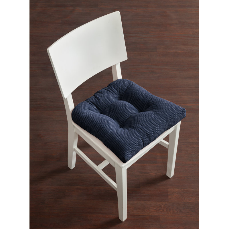 Coussin de chaise 2 paquets, Bleu de Majorque