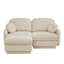 Canapé en forme de L avec repose-pieds mobile Cloud, coussins ronds exquis et coussins de dossier matelassés-1885509674-1885509676