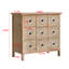 Commode d'appoint 9 tiroirs Apothecary