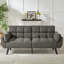 3 Seater Linen Blend Sofa-436866858