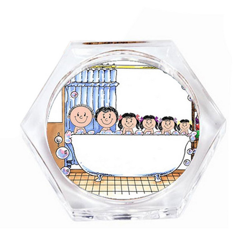Ensemble de 4 sous-verres personnalisés, Oui