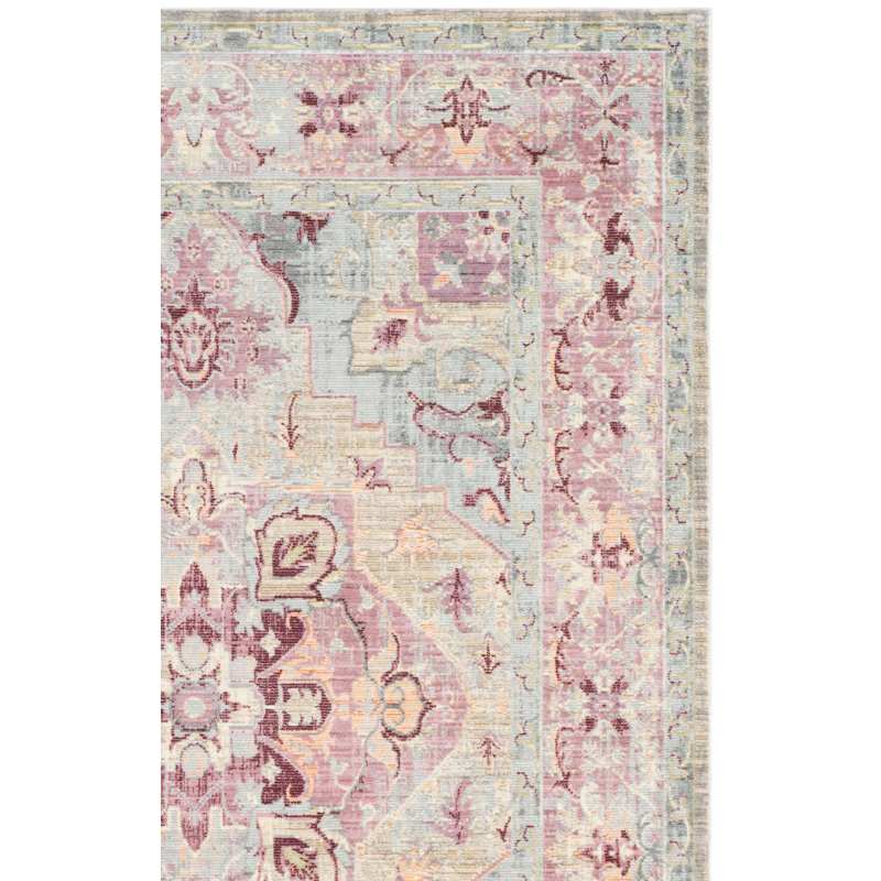 Emberlin Performance Oriental Rug, Rectangle 6' x 9'2"