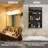  Recessed Bathroom Medicine Cabinet With Mirror And Adjustable Tempered Glass Shelves In Brushed Gold-1439974732-1439974728