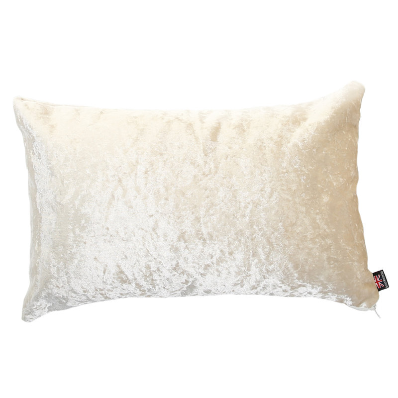 Rectangular Throw Cushion, Cream