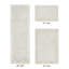 Ensemble de tapis pour salle de bain réversible 100% coton 2370 g / m² Merkel - ultra doux, très absorbant, lavable à la machine, certifié OEKO-TEX, idéal pour la douche, la baignoire et le meuble-lavabo, ivoire-1674952978-1675023314