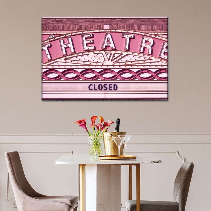 " Theatre Canvas Print ", 8" H x 12" W x 1" D