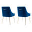 Fauteuil en velours l 21,5 po Koblas-184706862