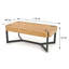 Embarcadero Cross Legs Coffee Table