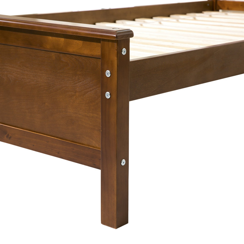 Platform Bed, Walnut