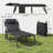 Garden Tanning Chair Set Of 2, Folding Chaise Lounge With Adjustable Backrest And Removable Cushion For Comfortable Outdoor Relaxation-1127104641